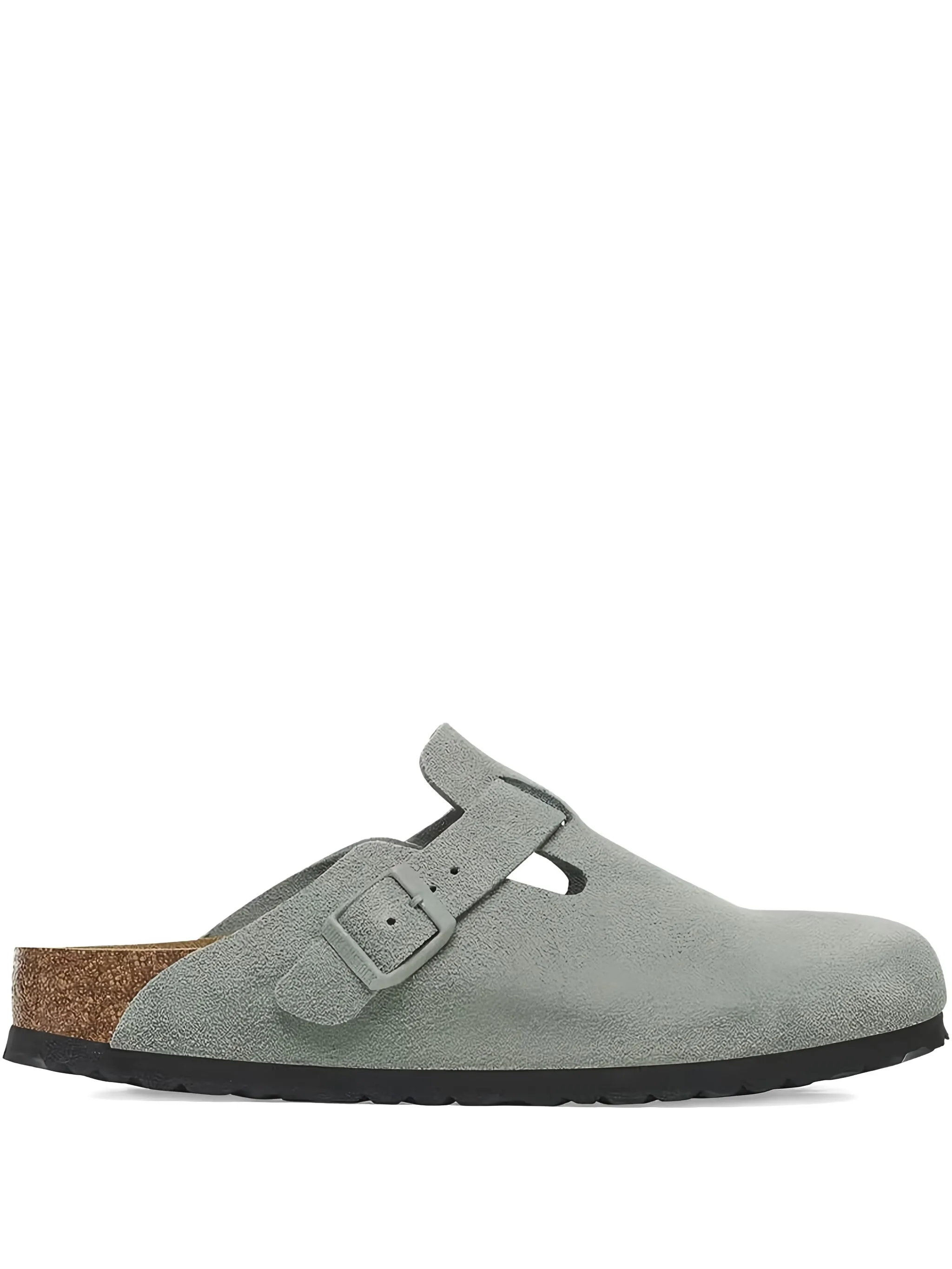 

Мюли Boston BS Suede Pure Sage Birkenstock, серый