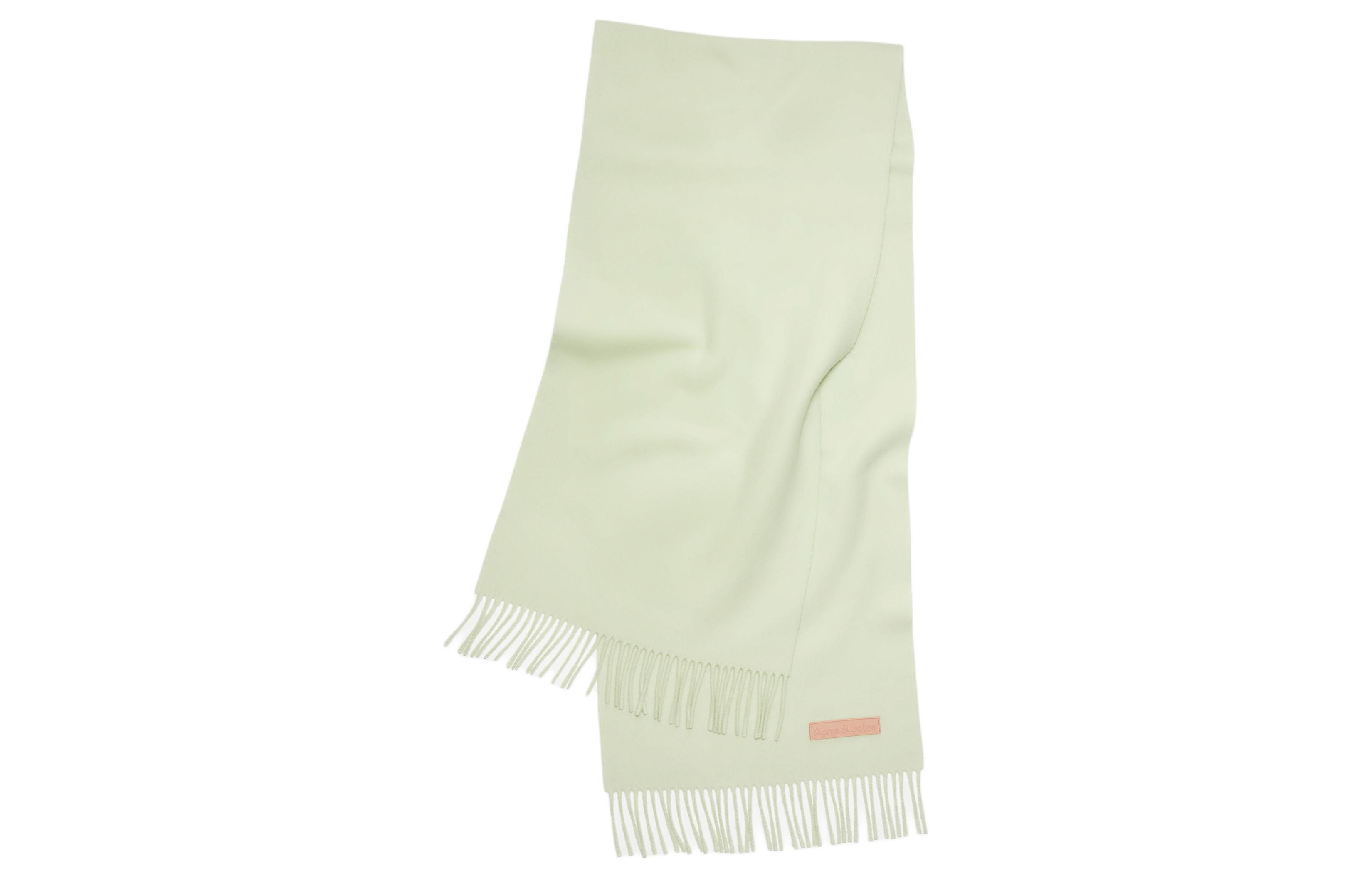 

Acne Studios Вязаный шарф для мужчин, зеленый