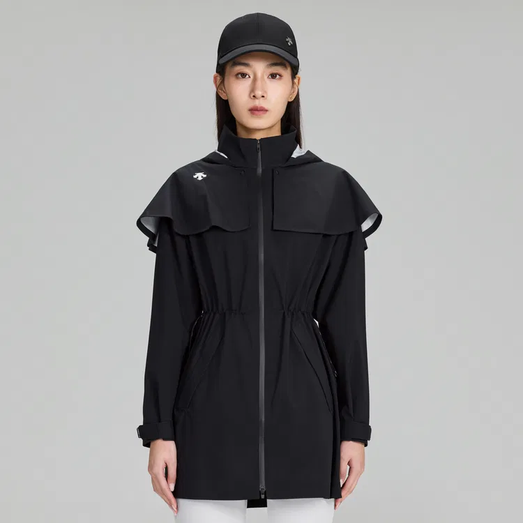 Женская одежда для гольфа Descente черная — фото 3