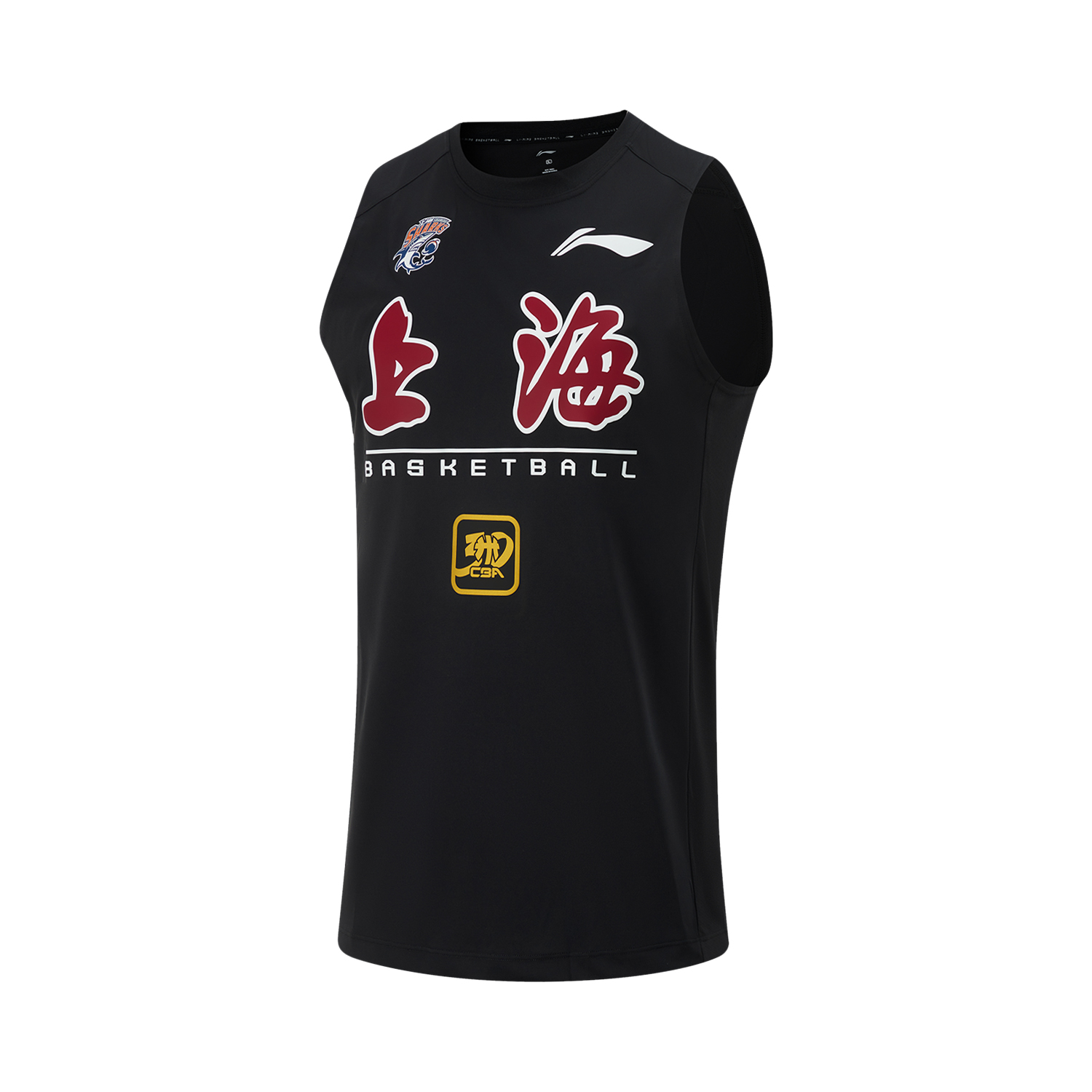 

Мужская черные майка LiNing CBA Collection