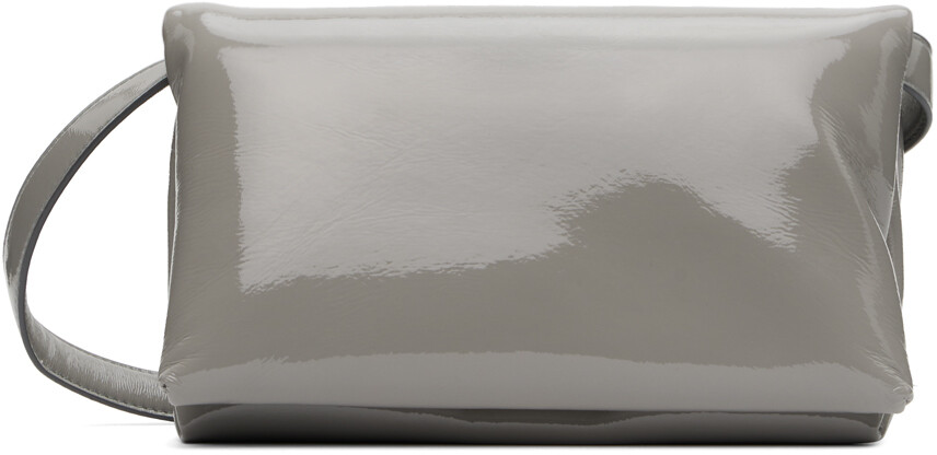 

Серая маленькая сумка Prisma Marni