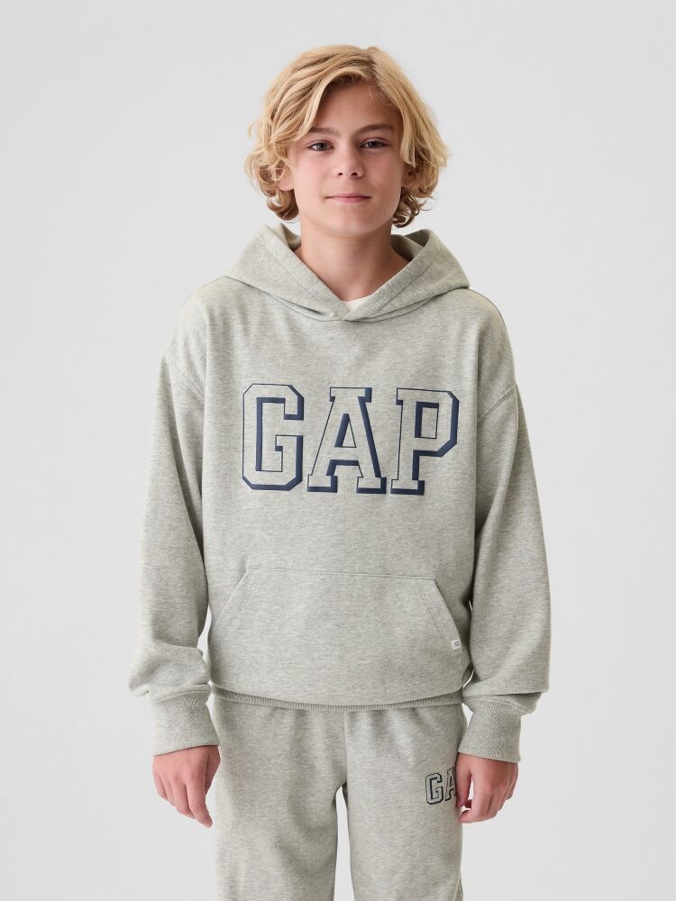 

Детская толстовка с логотипом Gap, серый