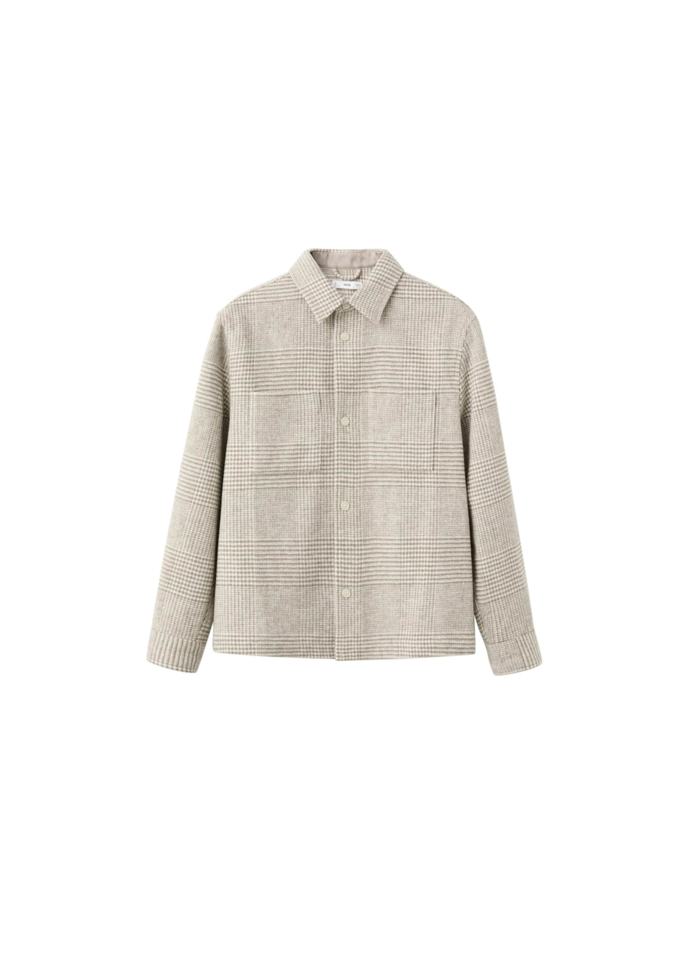 

MANGO MAN Межсезонная куртка 'Kea' в цвете Cream, Light Beige