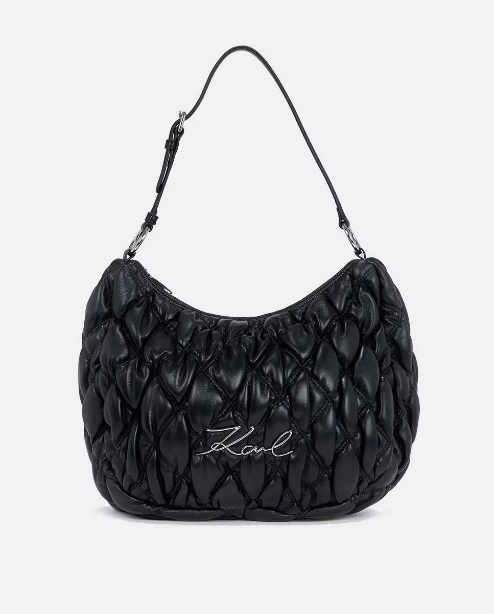 

Сумка Kuilt boho k/signature Karl Lagerfeld, чёрный, Черный, Сумка Kuilt boho k/signature Karl Lagerfeld, чёрный