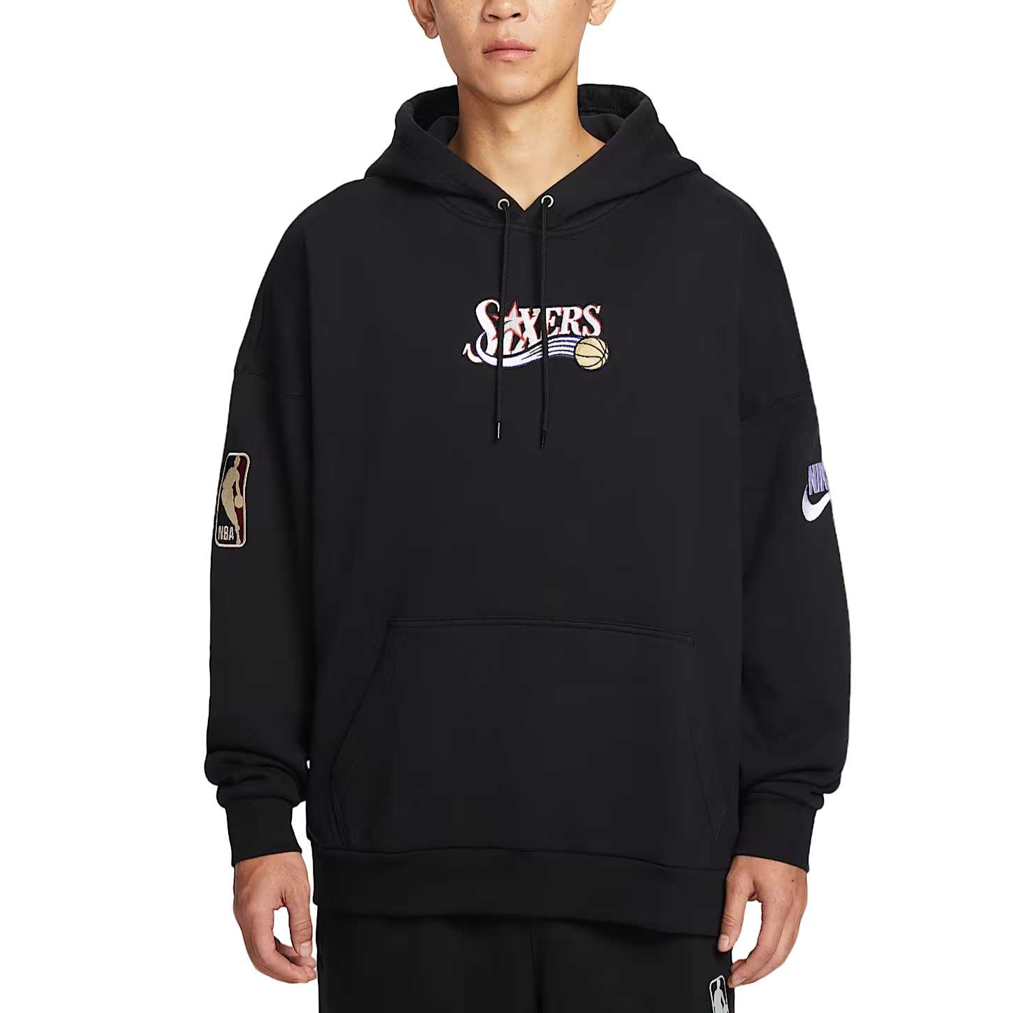 

Nike Толстовка NBA с капюшоном, мужская, черная, Moderate