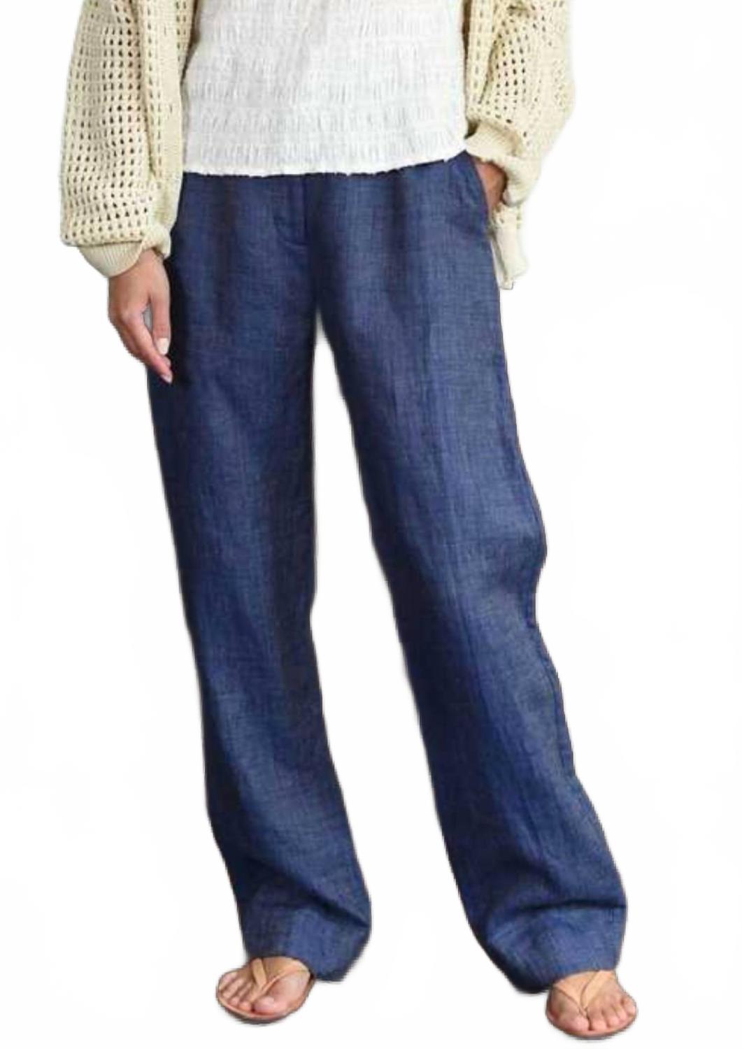 

M.PATMOS Брюки Алекси, синий с разноцветными вставками