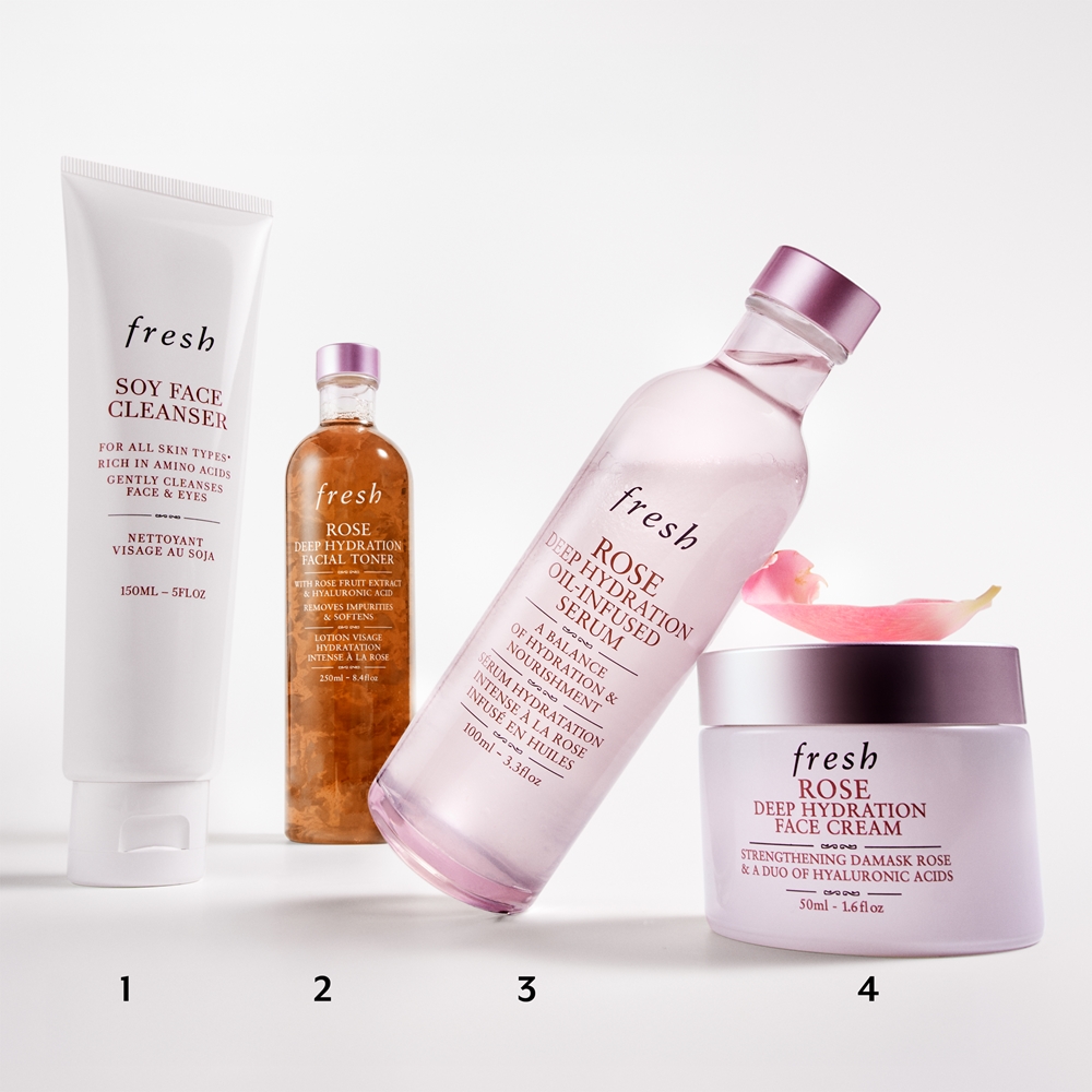 Крем для лица SPF FRESH Rose Deep Hydration, увлажняющий с гиалуроновой кислотой — фото 4
