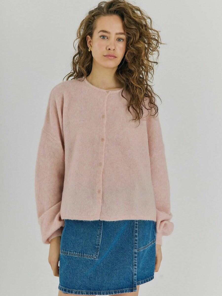 

Вязаный кардиган NORR Halli, Rose