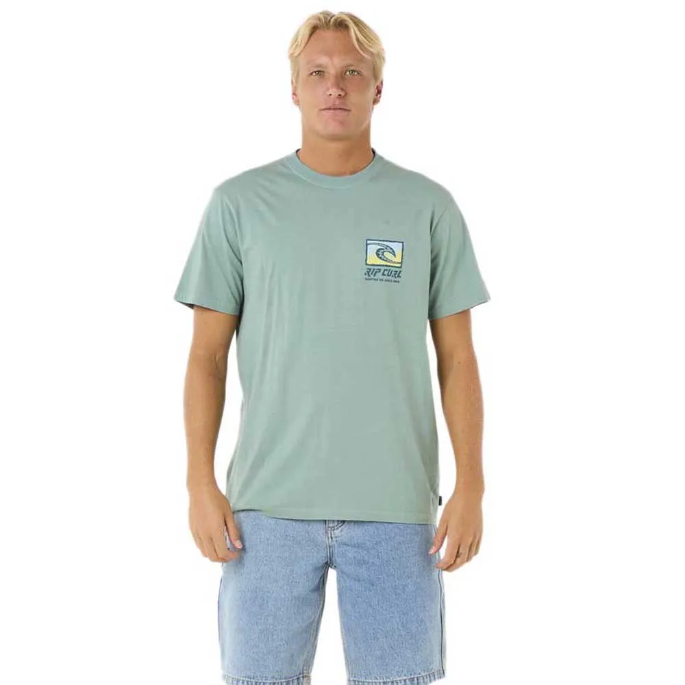

Футболка с коротким рукавом Rip Curl Raw Energy Trad, зеленый