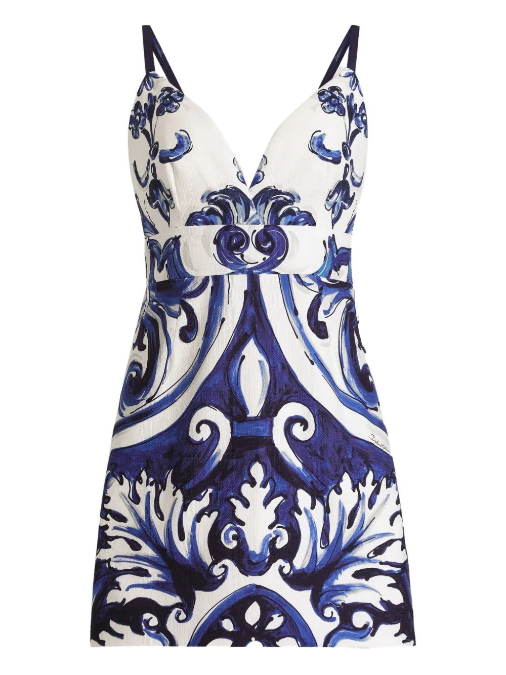 

Платье мини Majolica Dolce & Gabbana, синий