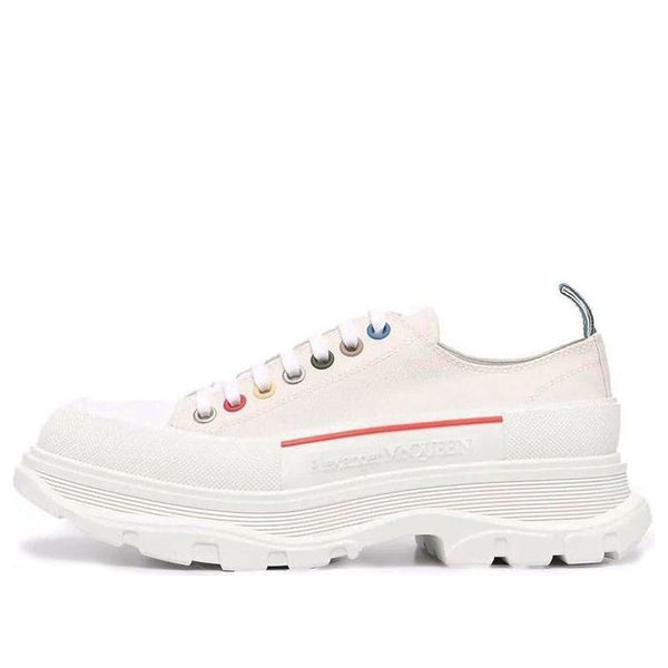 

Кроссовки treadslick sneakers 'white multicolor' Alexander Mcqueen, белый