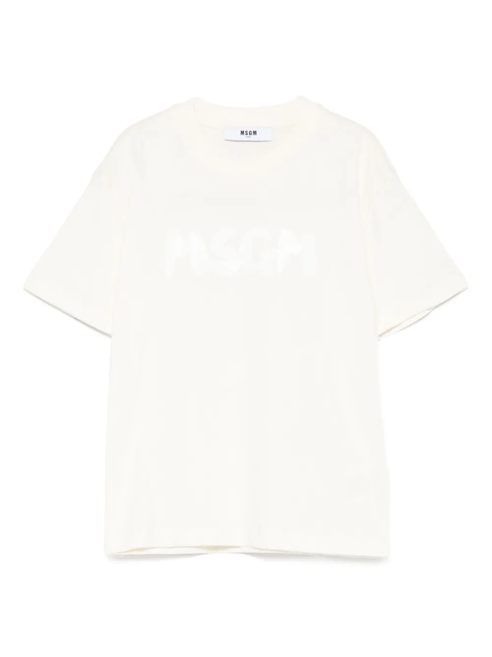 

Футболка с логотипом MSGM Kids, нейтральный