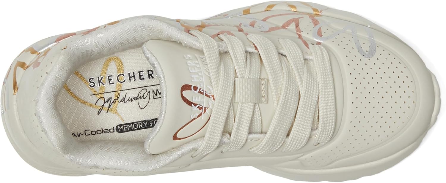 Детские кроссовки Skechers Microstrides - Правила перемены, Natural/Multi — фото 3