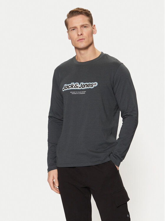 

Лонгслив relaxed fit Vesterbro 12266419 Jack & Jones, зеленый