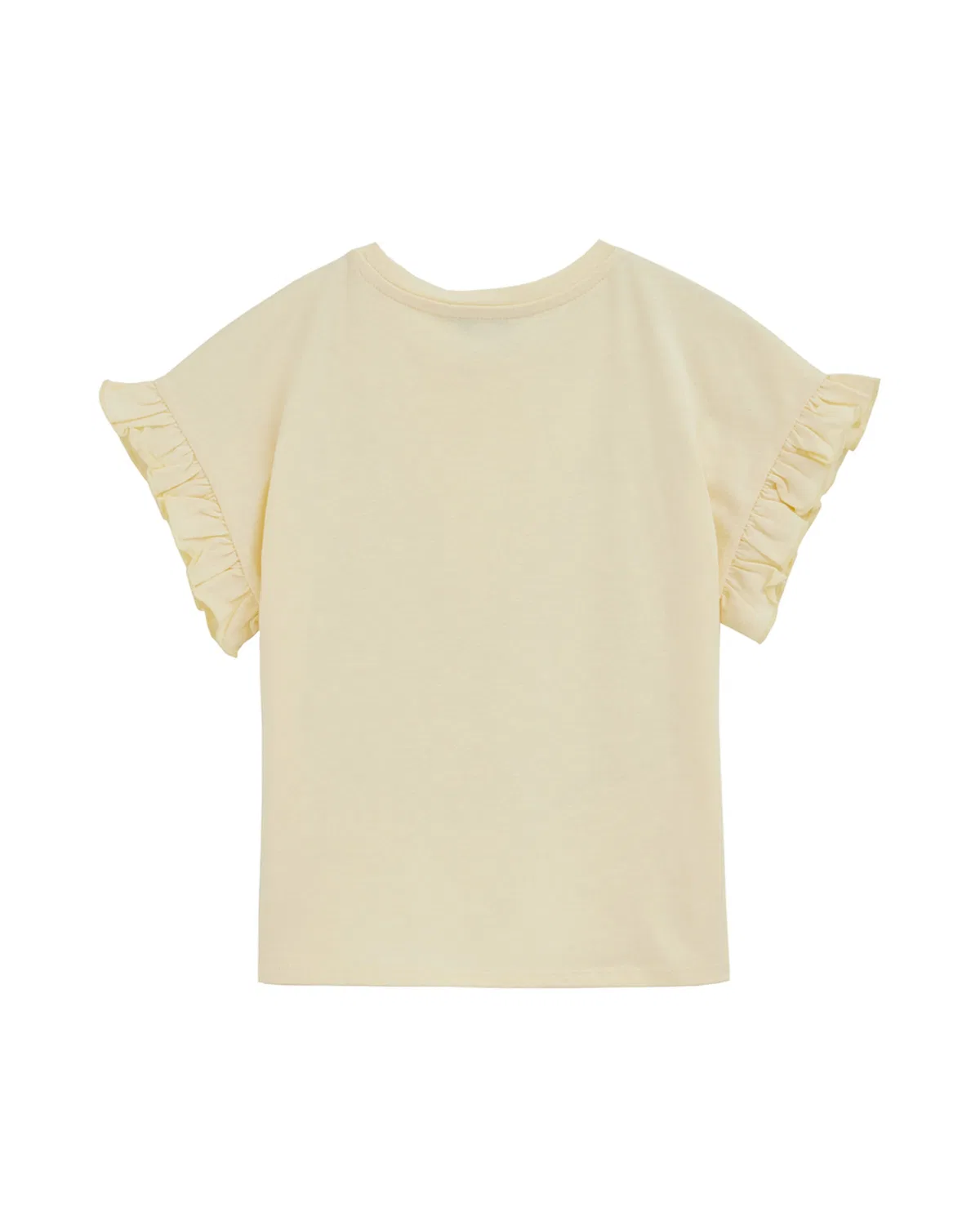 Футболка We Fashion, Light Yellow — фото 2