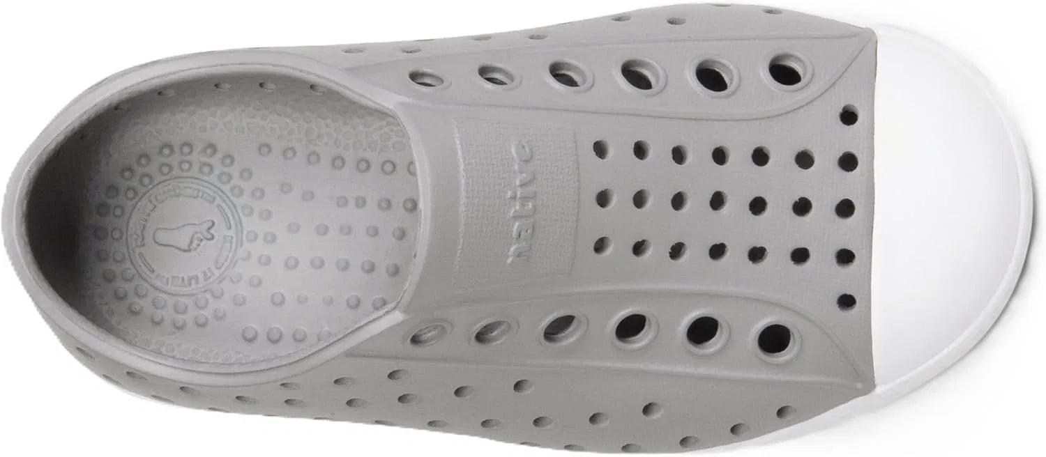 Кроссовки Jefferson Native Shoes, цвет Pigeon Grey/Shell White — фото 4