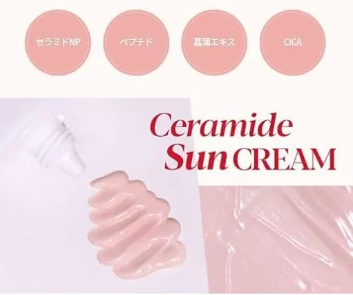 Солнцезащитный крем с керамидами Water Splash Suncream, SPF50+ PA+++, 60 мл — фото 4