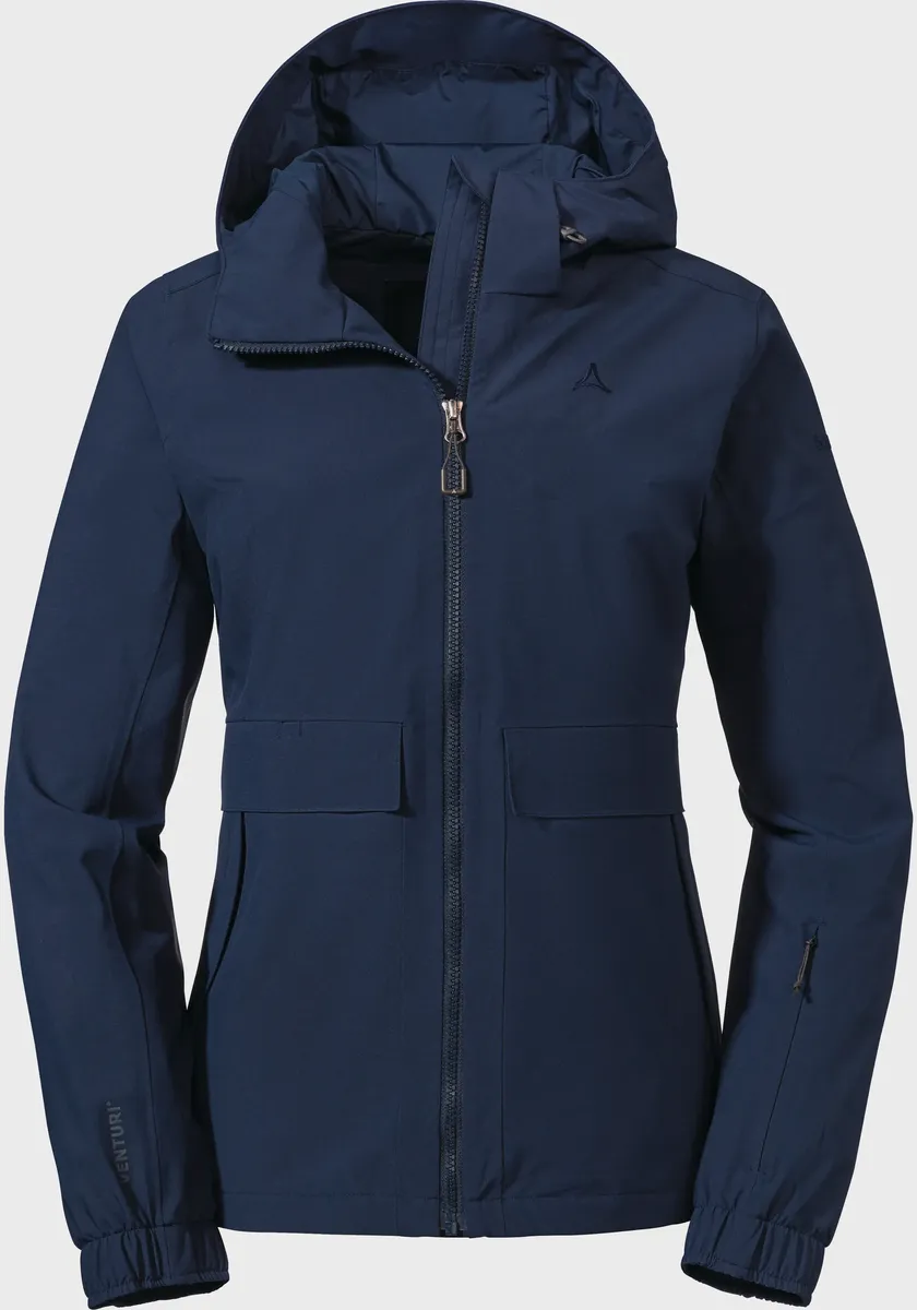 

Уличная куртка Schöffel "Jacket Lausanne L", с капюшоном, синий
