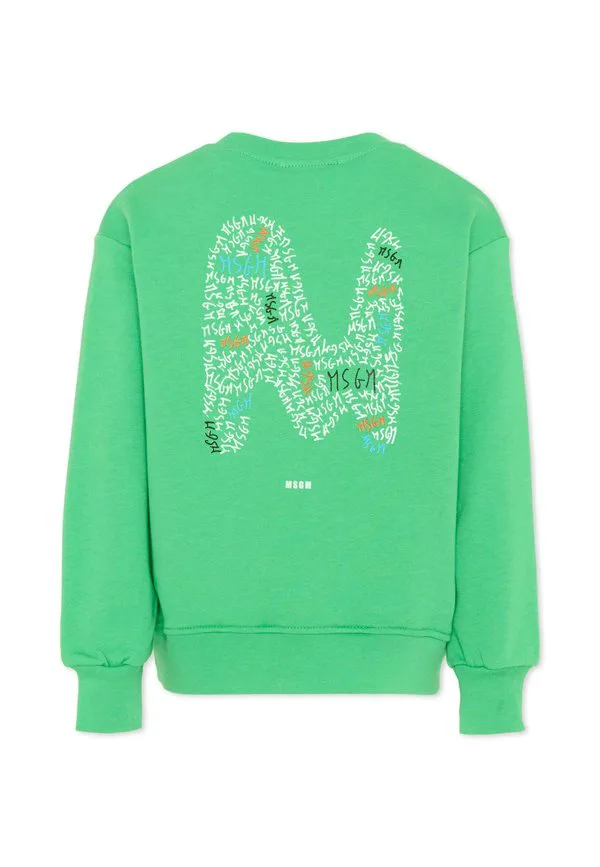 Толстовка Msgm, Green — фото 2