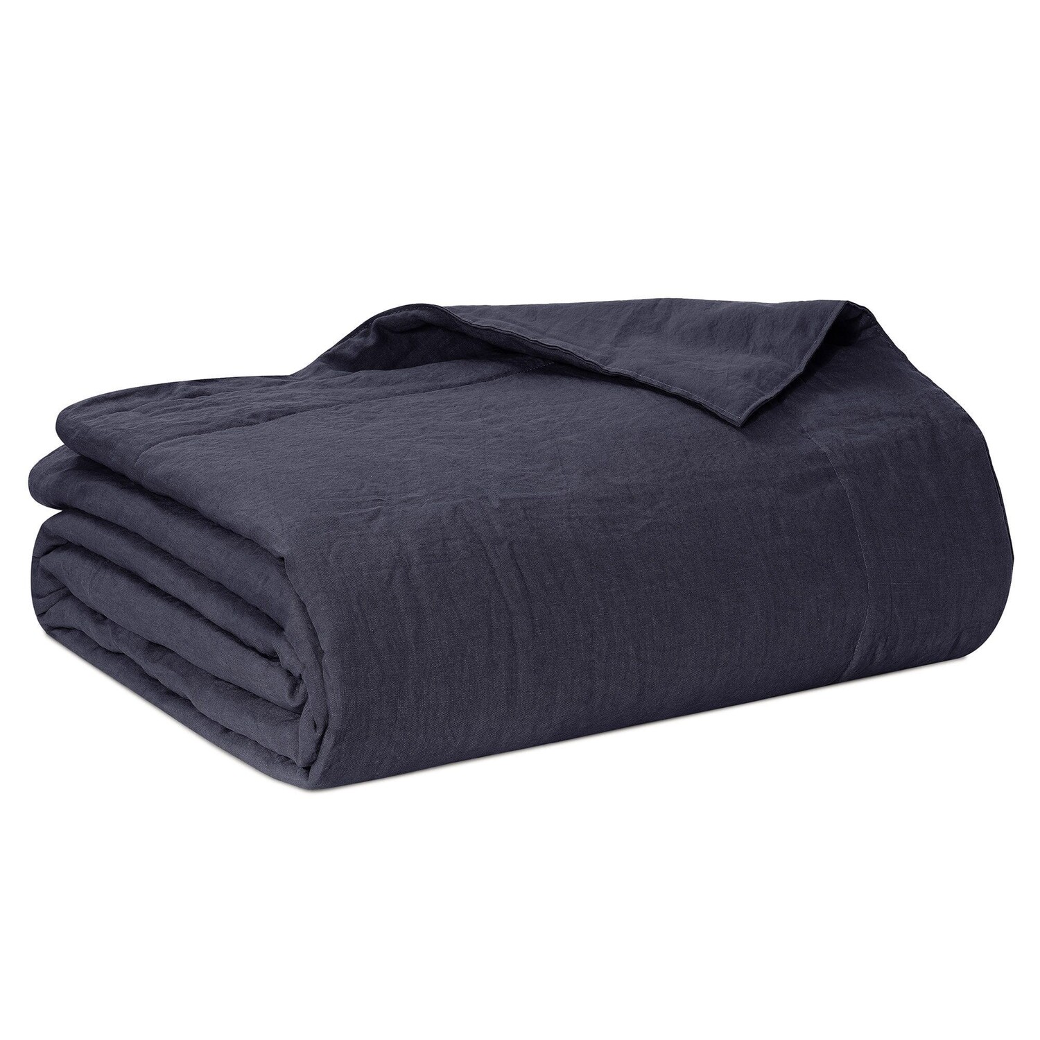 

Легкое стеганое одеяло из чистого льна StoneWashed без глажки - Роскошь Lisola Stone, деним, односпальный