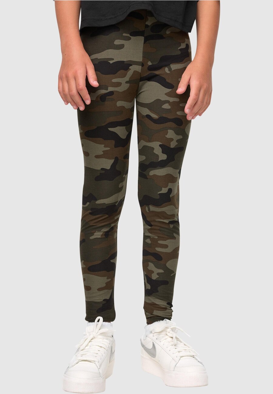 Леггинсы Urban Classics Skinny Leggings, цвет khaki/fir/dark green — фото 2