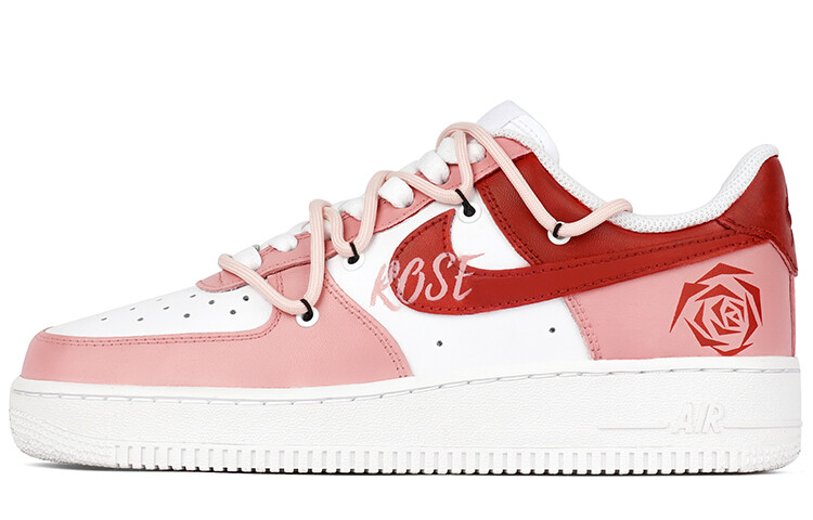 

Женские кроссовки для скейтбординга Nike Air Force 1, Red/Pink