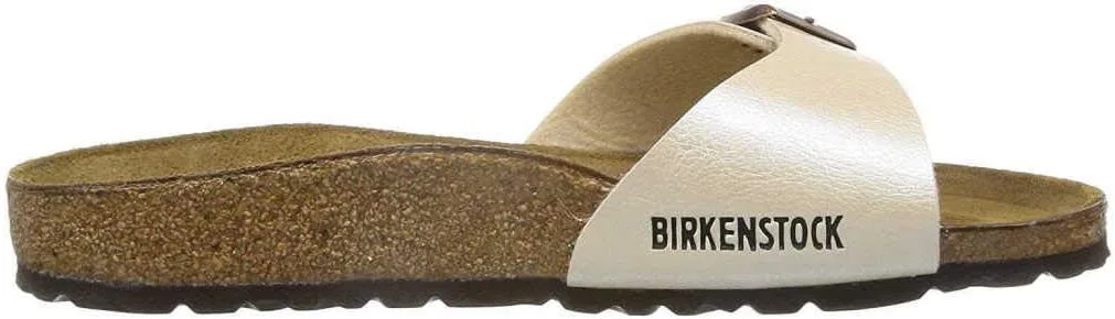 BIRKENSTOCK Женские мюли Madrid Birko-Flor, White Graceful Pearl White — фото 3