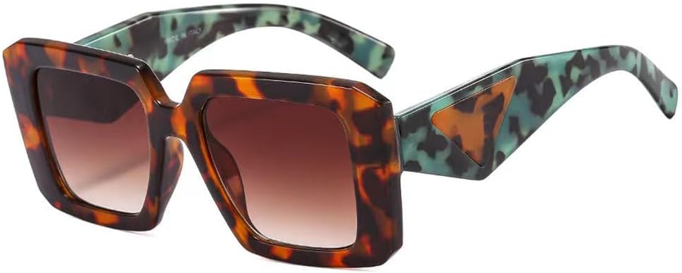 

Модные солнцезащитные очки для женщин, винтажные, для путешествий, панк, популярные солнцезащитные очки для мужчин и женщин, очки с защитой от УФ-излучения UV400 TYUVIVO, 8