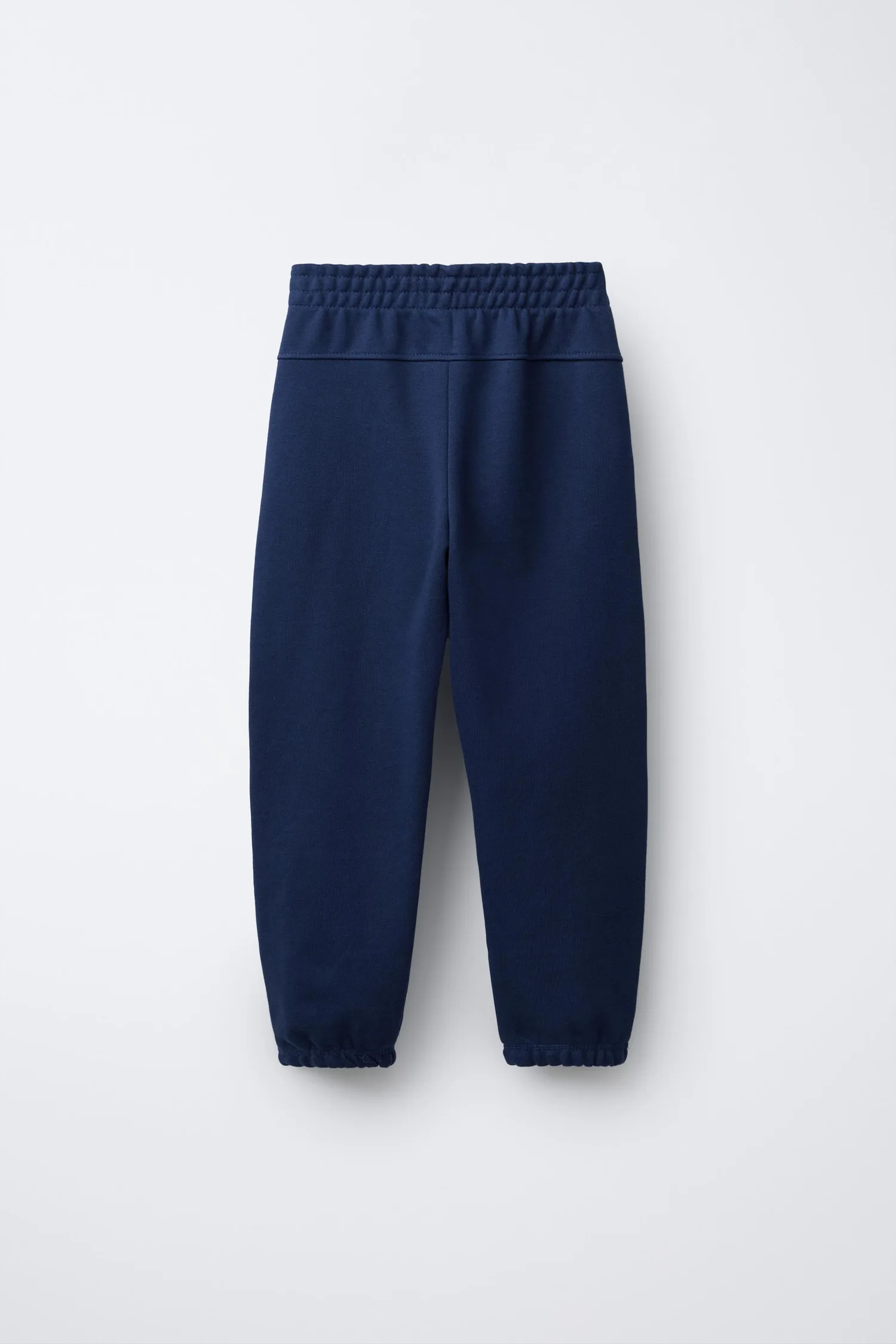 Спортивные штаны с текстовым принтом Zara, синий — фото 2