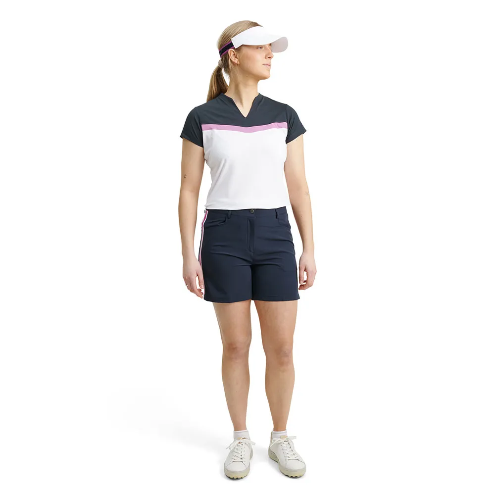 

Шорты Abacus Golf Brook Stripe Woman, синий