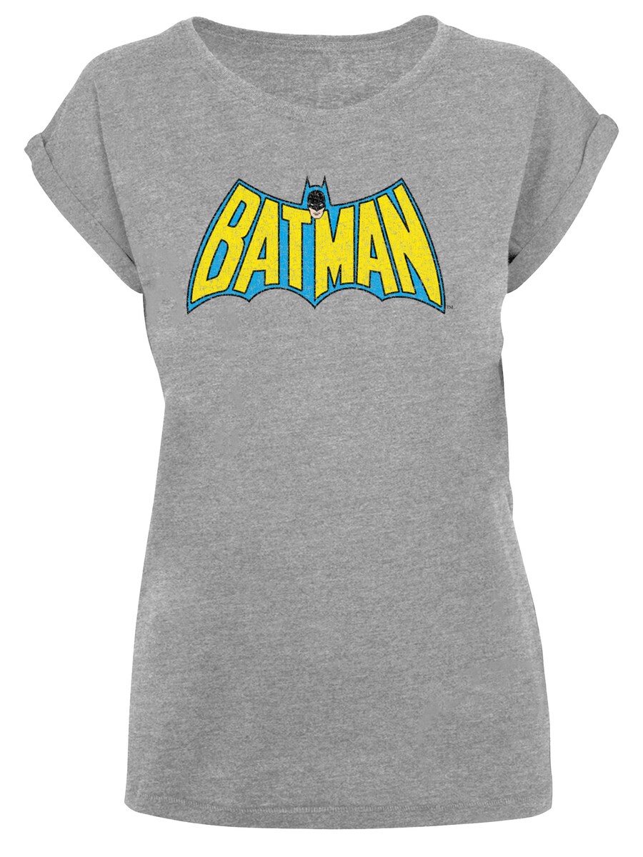 

Рубашка F4NT4STIC DC Comics Batman Crackle, пятнистый серый