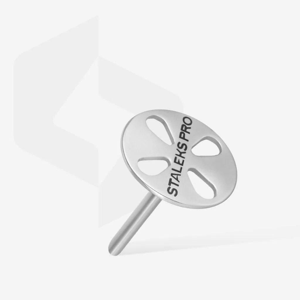 Диск-основа STALEKS PRO Pododisc Basis L 25 мм с 5 сменными файлами, зернистость 180 Staleks Pro — фото 3