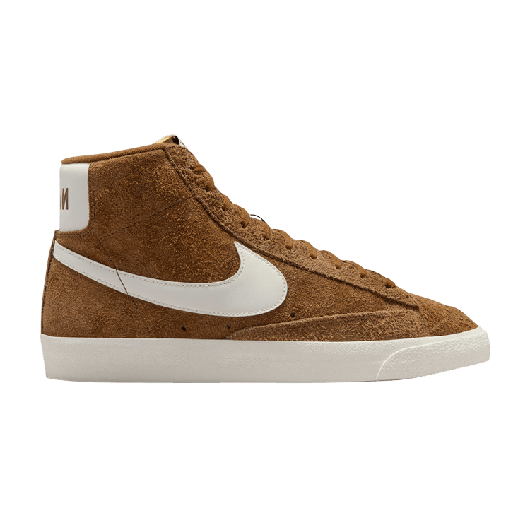 

Кроссовки Blazer Mid '77 Premium 'Light British Tan', коричневый