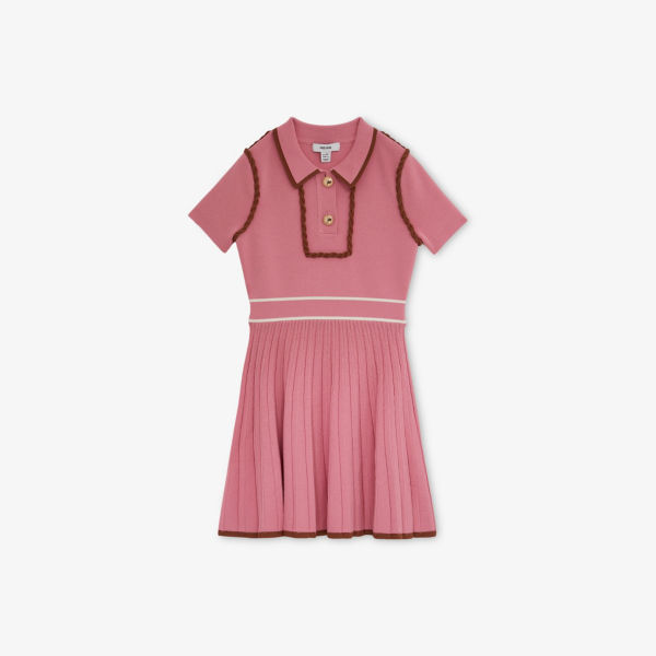 

Вязаное платье Reiss Freeda piped для девочек 9-13 лет, розовый