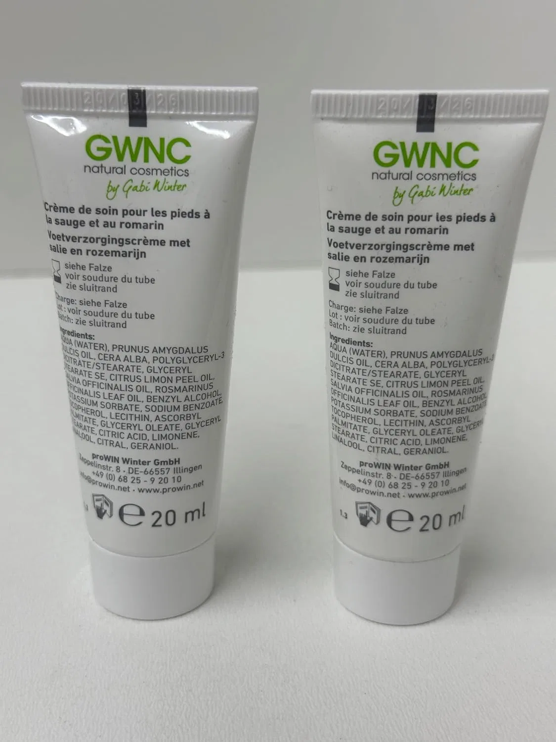 Крем для ухода за ногами «Foot Care Cream» от proWIN, двойная упаковка Prowin — фото 4