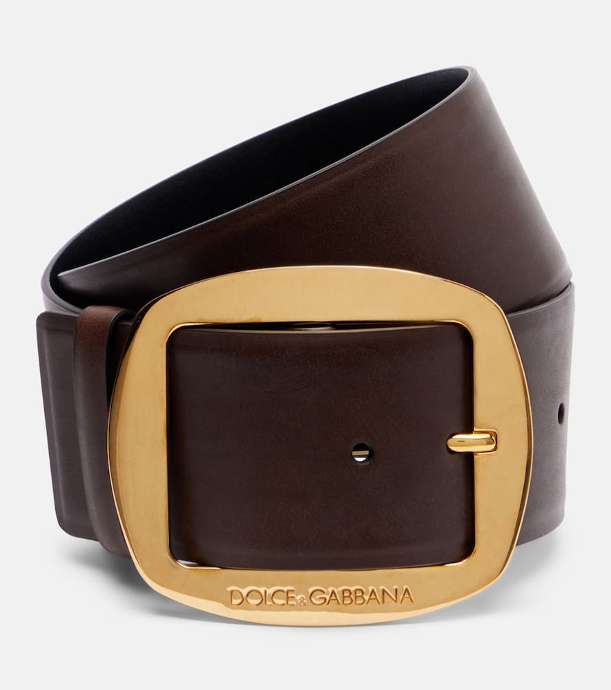 

Кожаный ремень Dolce&Gabbana, Testa di Moro