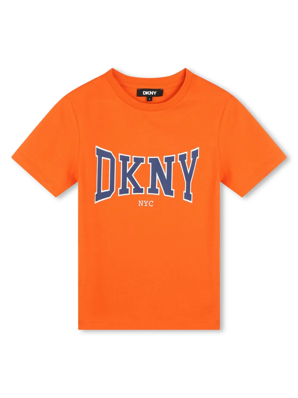

Футболка с логотипом Dkny Kids, оранжевый