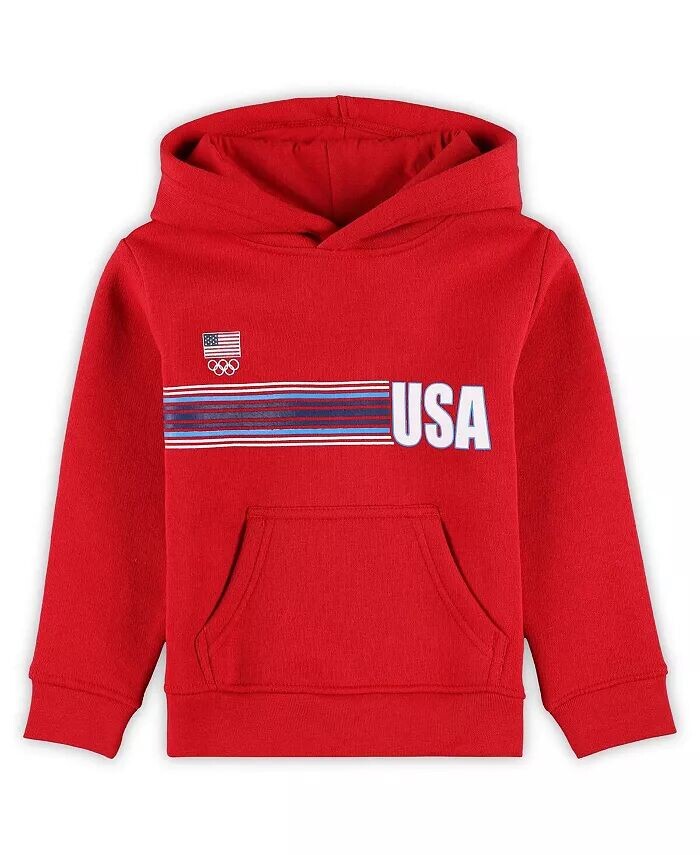 

Толстовка с капюшоном для малышей Red Team USA Sunset Outerstuff, красный