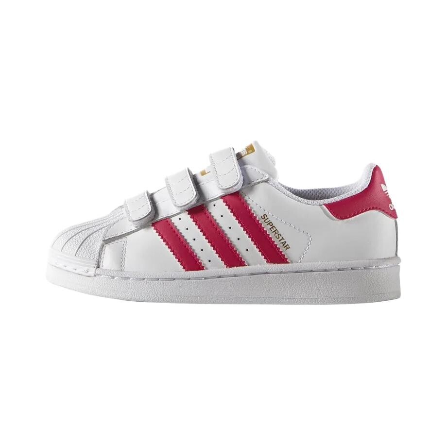 

Детские кроссовки для скейтбординга Superstar PS Low-top белые/красные Adidas Originals