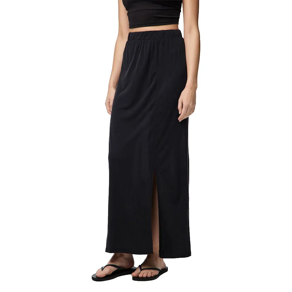 

Юбка Pieces Anora long skirt, черный