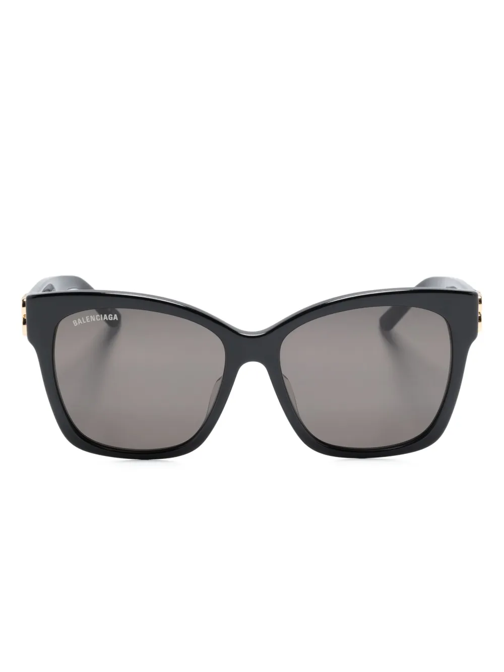 

Солнцезащитные очки Dynasty в квадратной оправе Balenciaga Eyewear, черный