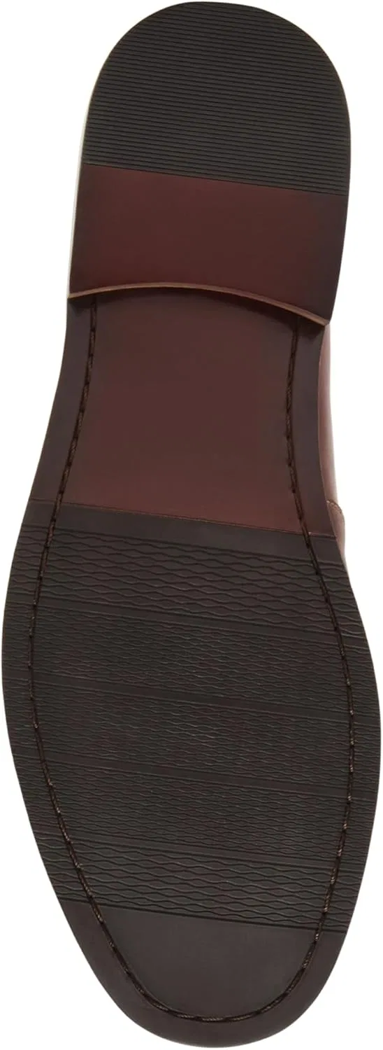 Лоферы мужские Steve Madden Decatur, коричневая кожа — фото 4