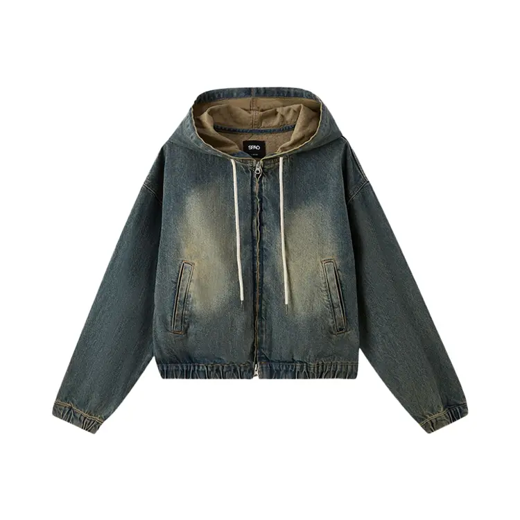 

Джинсовая куртка Women's Moderate SPAO, vintage indigo