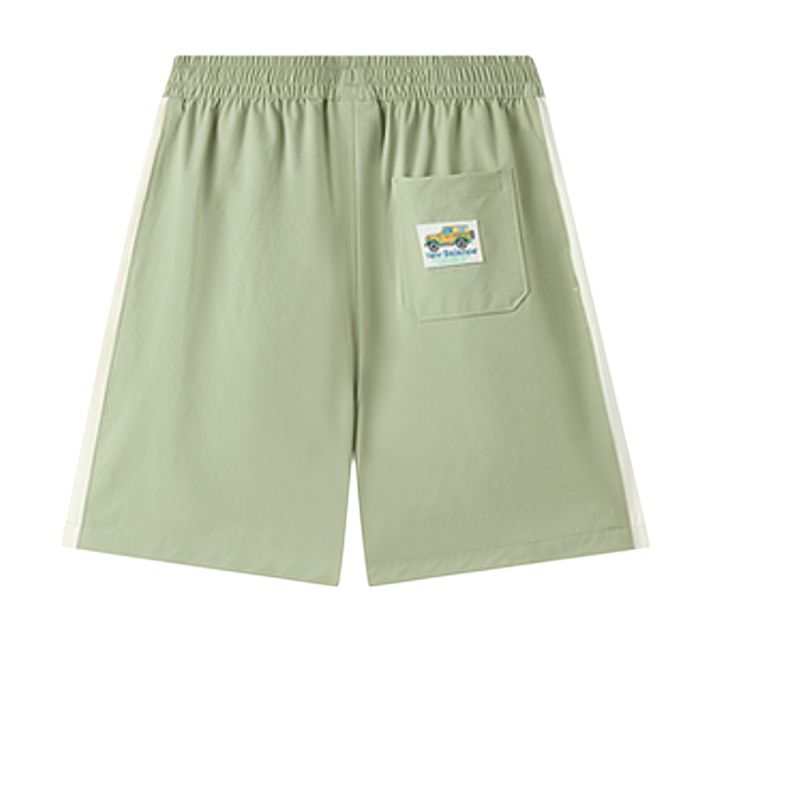 Шорты SS25 для детей 3-7 лет New Balance, зеленый — фото 3