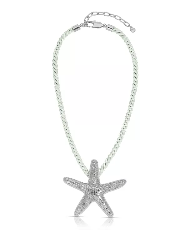 

Ожерелье с подвеской в виде морской звезды Ettika, silver