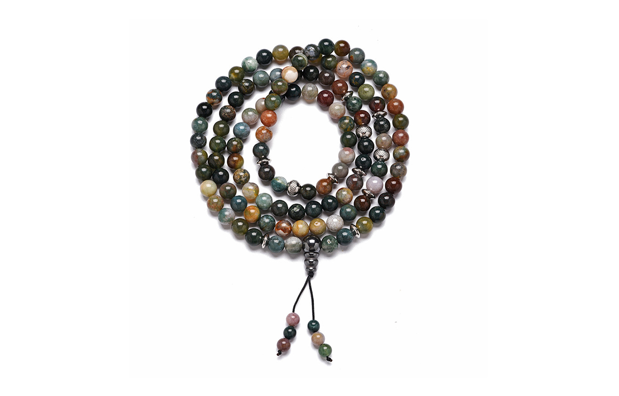 

Muyan Вулканический камень 108 штук браслет с бусинами Unisex