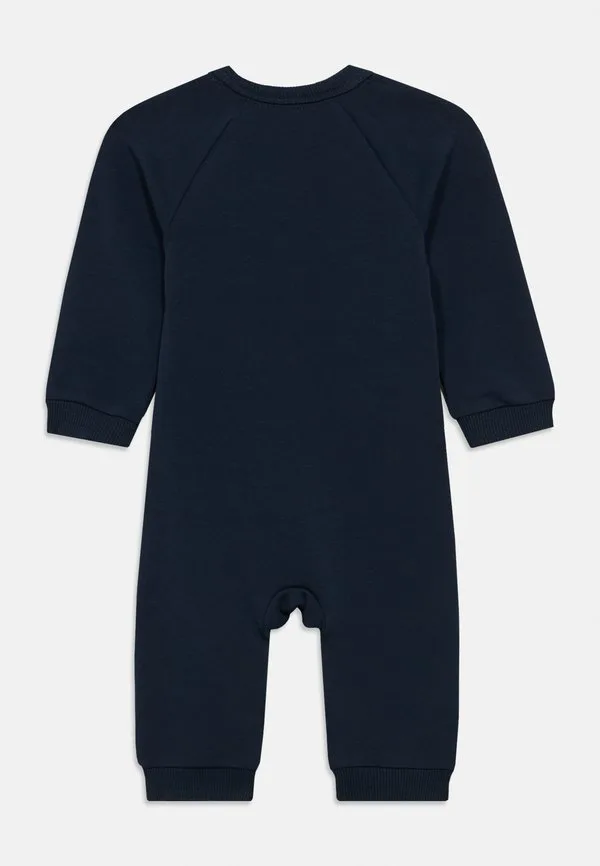 Комбинезон из махровой ткани с вышивкой логотипа Tommy Hilfiger, Dark Night Navy — фото 2