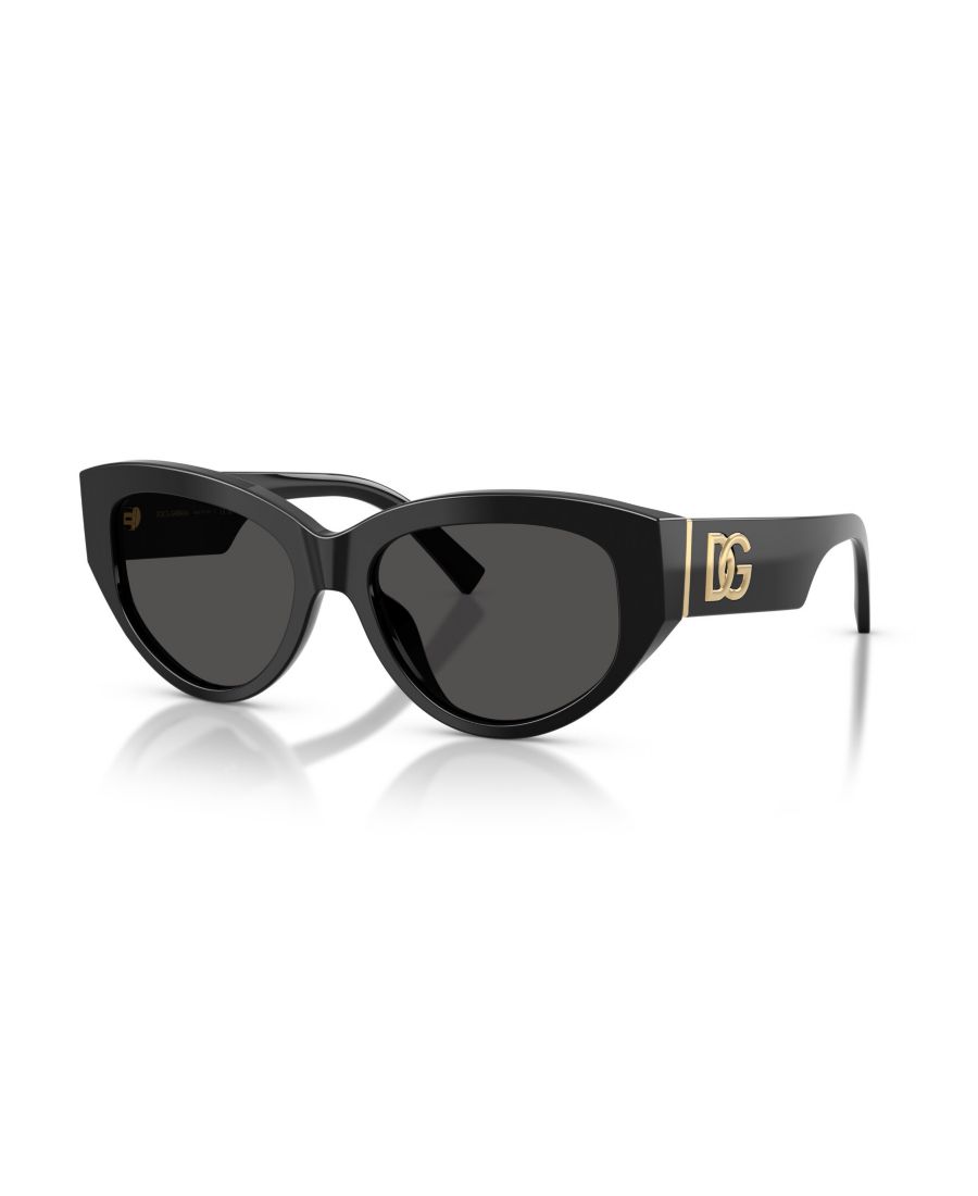 

Женские солнцезащитные очки кошачий глаз, DG4514 Dolce&Gabbana, Black