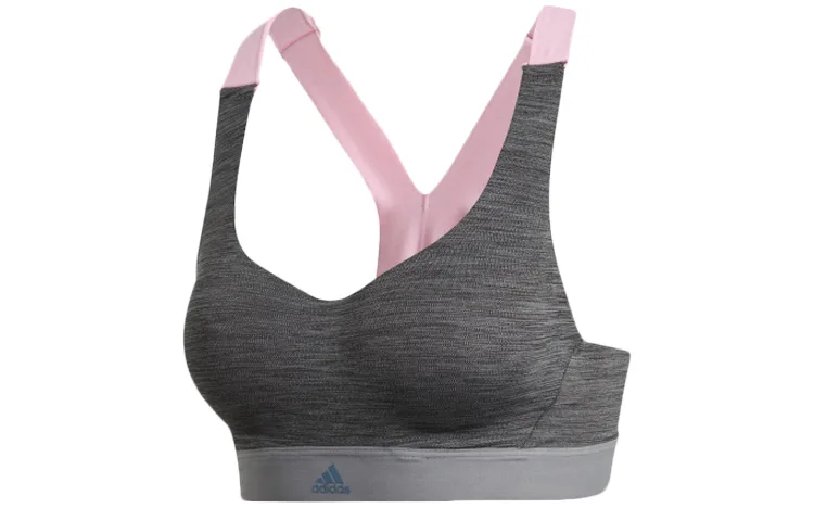 Adidas Спортивное белье женское темно-серое с розовым — фото 3