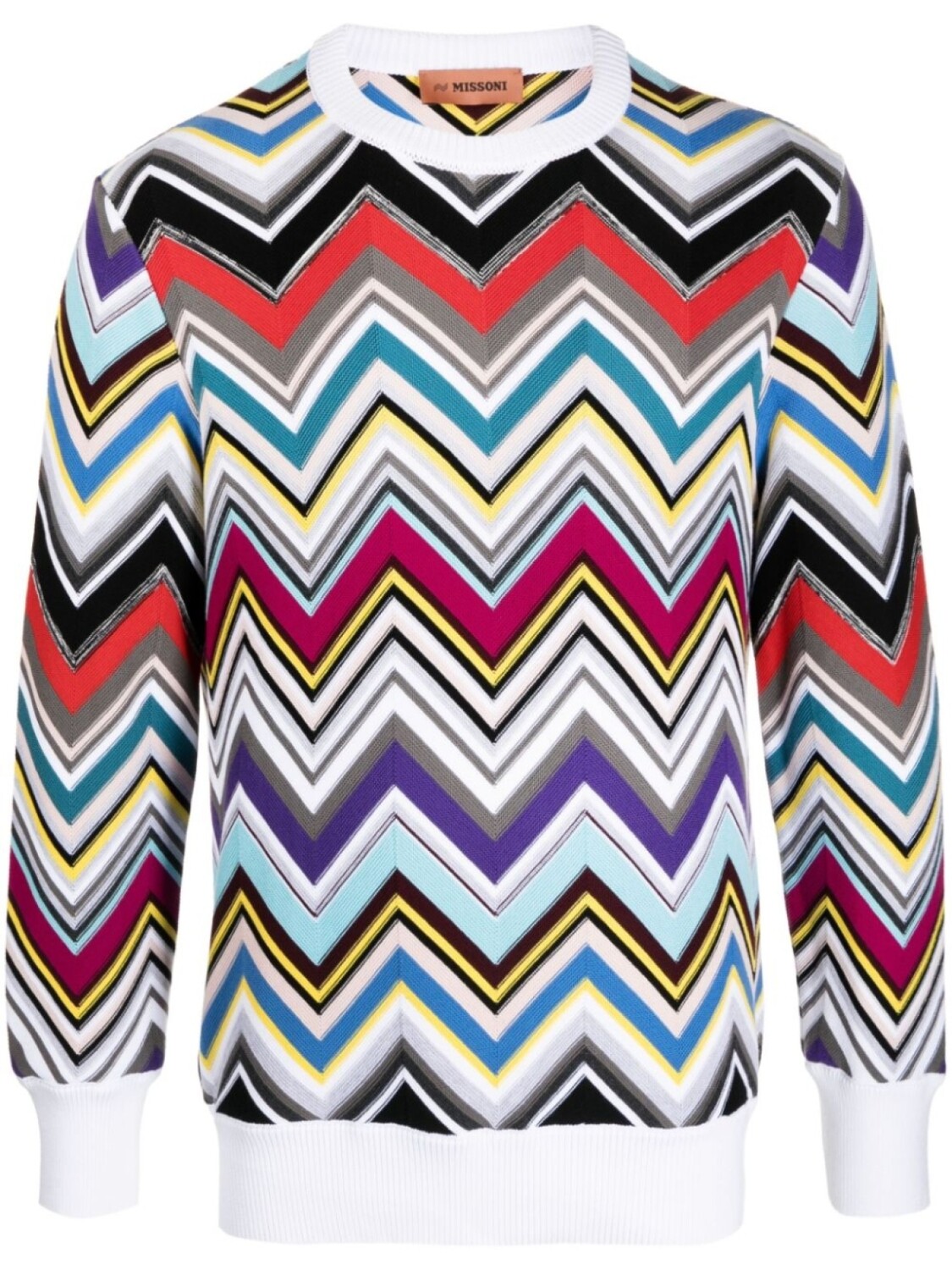 

Missoni толстовка с узором зигзаг, черный